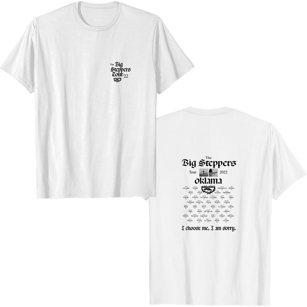 The Big Steppers Tour Okalama 2022 Vintage Shirt, Kendrick Lamar Tour Shirt-image