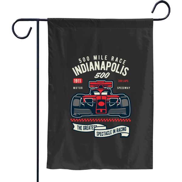 Indianapolis 500 Mile Race Classic Garden Flags-image