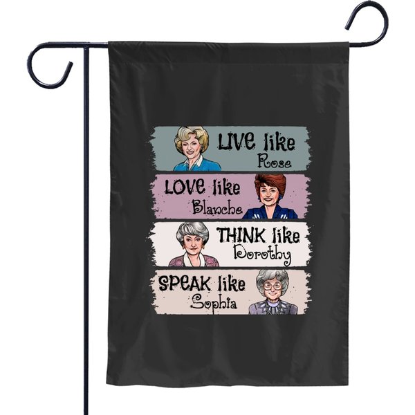 Stay Golden Garden Flags