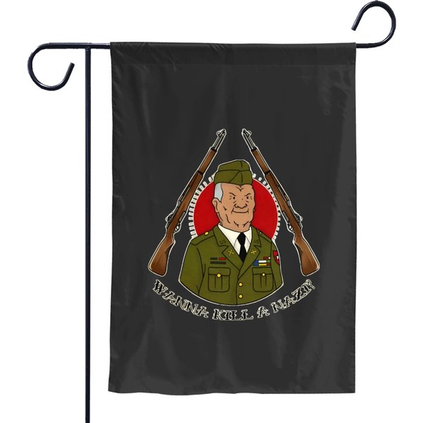 Cotton Hill - King Of The Hill - Garden Flags