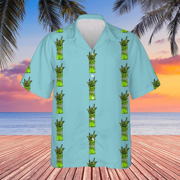 A Bunch Of Asparagus Spears Classic Hawaiians-image