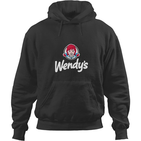 Wendys Wendys Logo Red White Hoodies-image