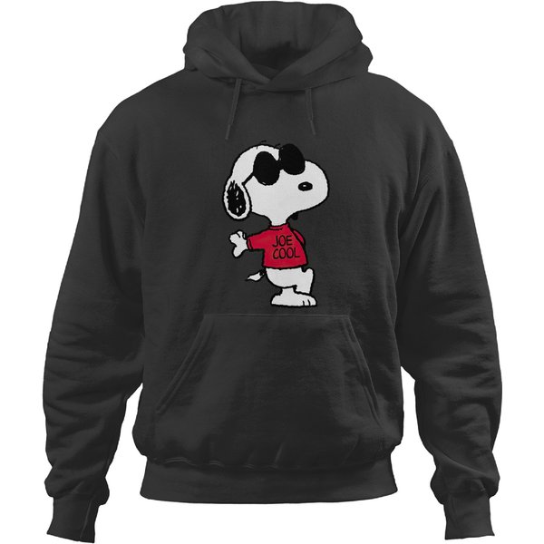 Snoopy Joe Cool Distressed T-Shirt Hoodies-image