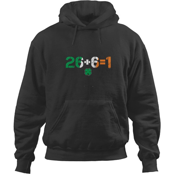 26+6=1 United Ireland Hoodies