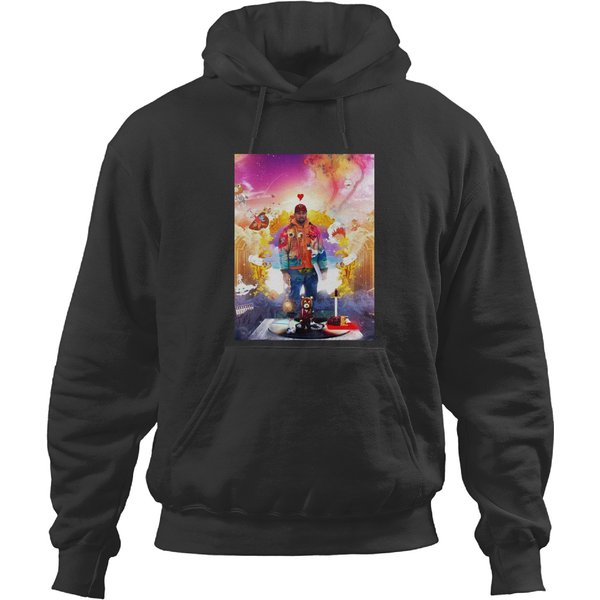 Kanye Westt Collage Graphic Hoodies-image
