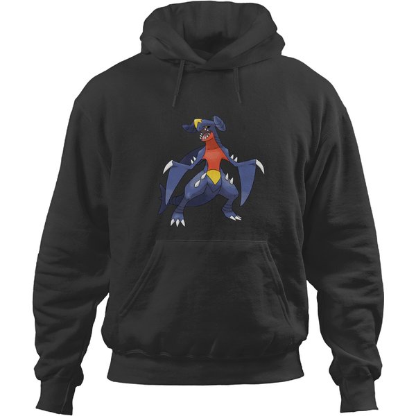 Garchomp Chibi Anime Manga Chibi Sticker Hoodies-image