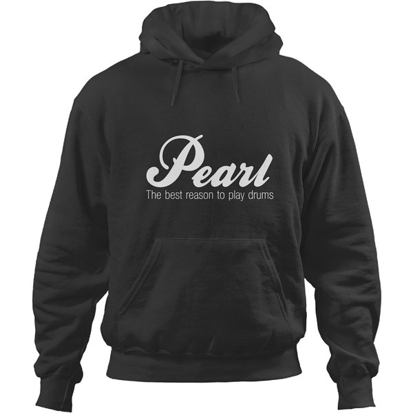 White Pearl Drums Hoodies-image