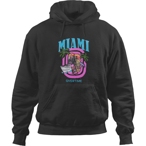 Miami 305 Overtime T Hoodies