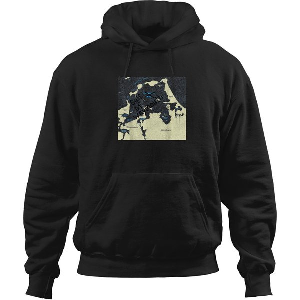 Gulf Of Weymouth Shirt Funny Trump Blue Beach Updated Map Hoodies-image