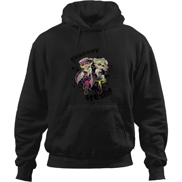Nintendo Splatoon Squid Sisters Stay Fresh Premium Hoodies-image