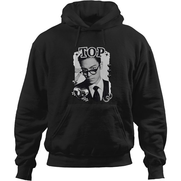 Top-choi-seung-hyun-korean-actor-black-and-white-collage-design (copy) T-shirt Hoodies
