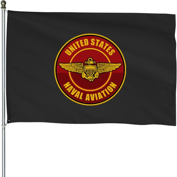 United States Naval Aviation Wings Patch House Flags-image