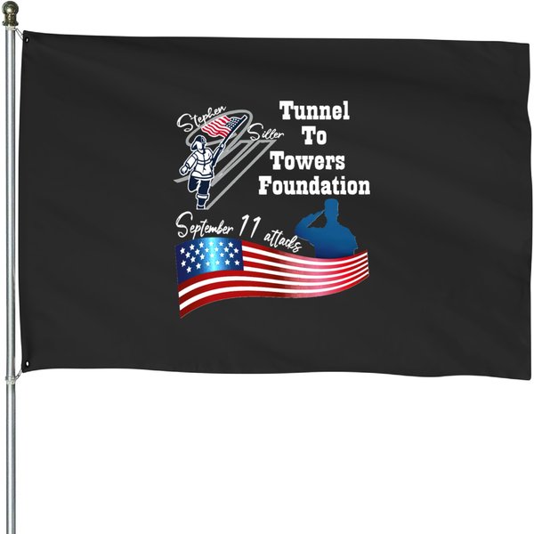 Stephenn Siller Tunnel To Towers Foundation House Flags-image