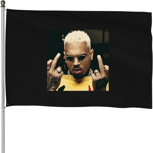 Chris-Brown T-Shirt House Flags-image