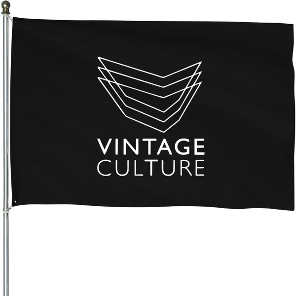 Best-Seller-Vintage-Culture-Logo-Merchandise T-Shirt House Flags-image
