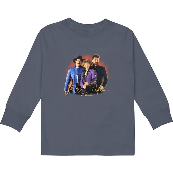 Vintage 1997 Reba And Brooks & Dunn Tour Kids Long Sleeve T Shirts-image