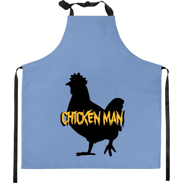 Chicken Man - Rooster - Kitchen Aprons-image