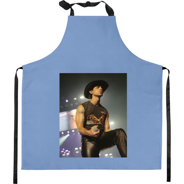 Cowboy Joe Jonas Jonas Brothers Unisex Softstyle Kitchen Aprons-image