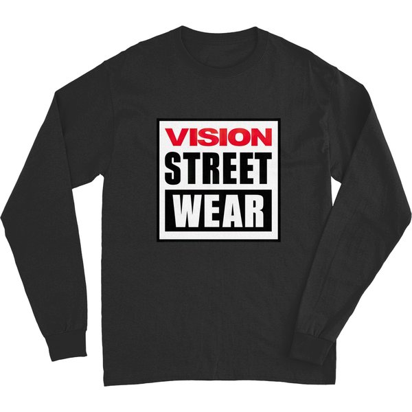 New Vision Street Wear Skateboard Logo Long Sleeves-image