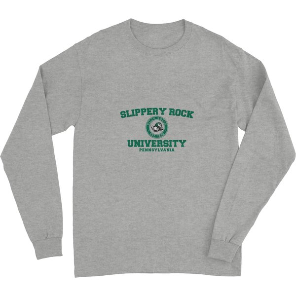 Sru Slippery Rock University Circle Logo T Long Sleeves-image