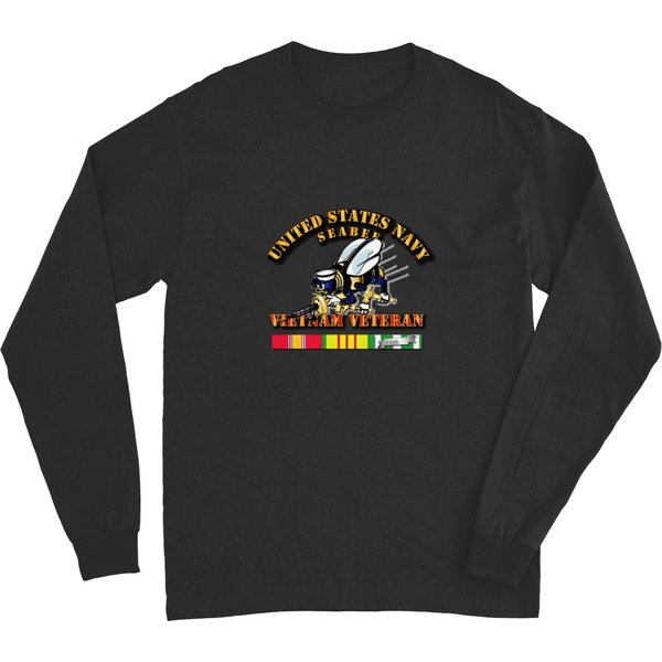 Navy Seabee Vietnam Veteran V2 Long Sleeves-image