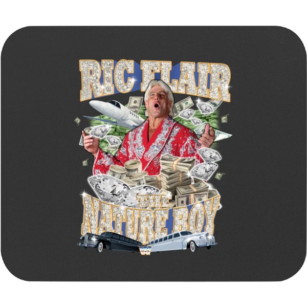 Hot Ric Flair Mouse Pads Ric Flair Wooooo! Mouse Pads