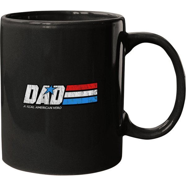 Dad A Real American Hero Mugs