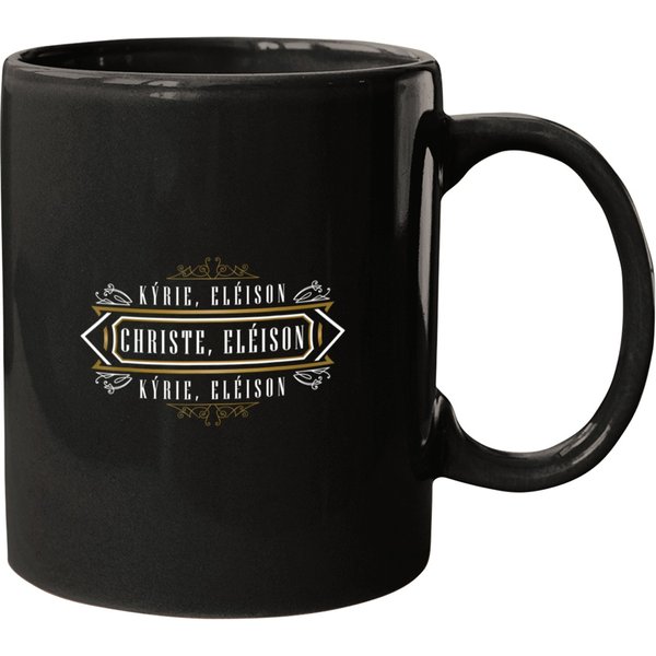Kyrie Eleison Christe Lord Have Mercy Traditional Latin Mass Mugs-image