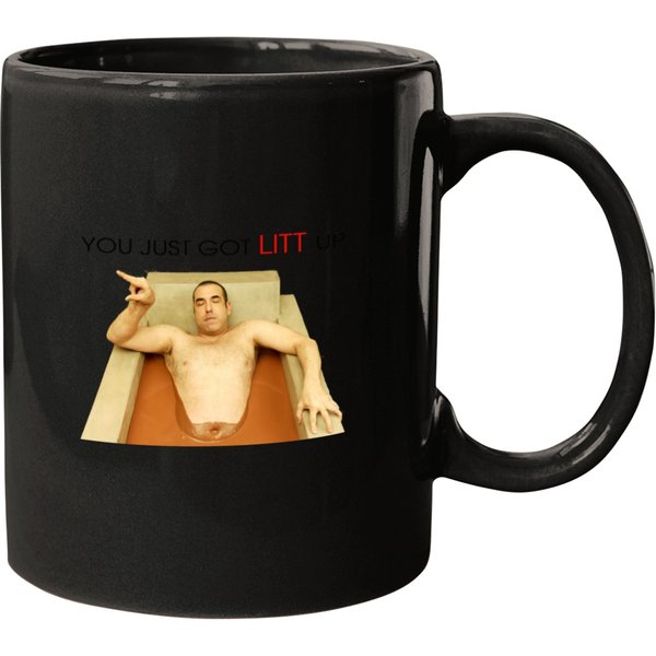 You Just Got Litt Up Louis Litt Suits Quote Mugs-image