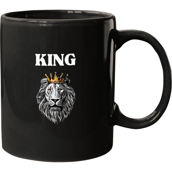 Lion King Portrait - Lions Mugs-image