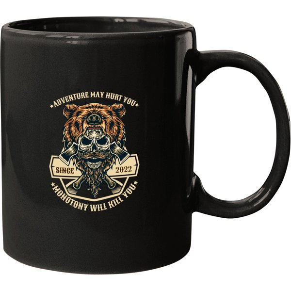 Adventure May Hurt You Monotony Will Kill You Cute Adventurous People Gift Mugs-image