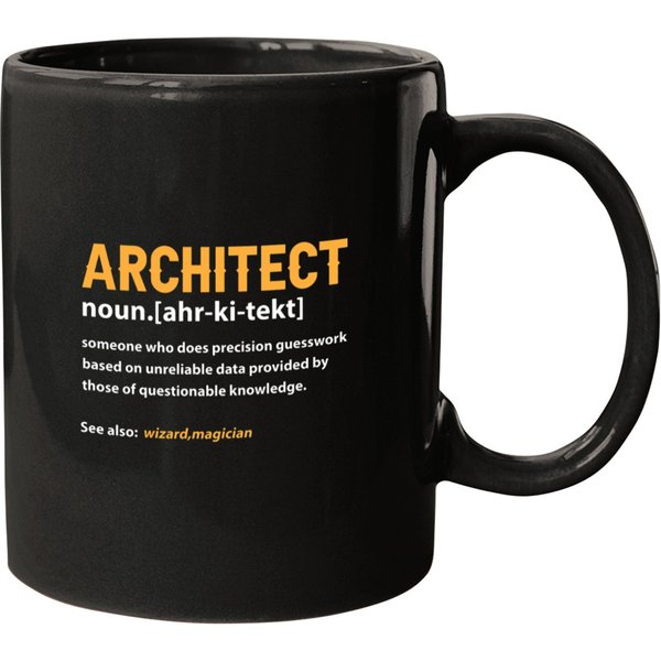 Architect Architecture Funny Definition Mugs