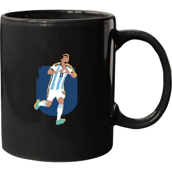 Angel Di Maria Argentina Vs France Wc Final 2022 Collage Mugs