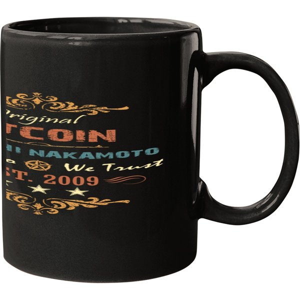 Vintage T Original Satoshi Nakamoto Est 2009 Mugs-image