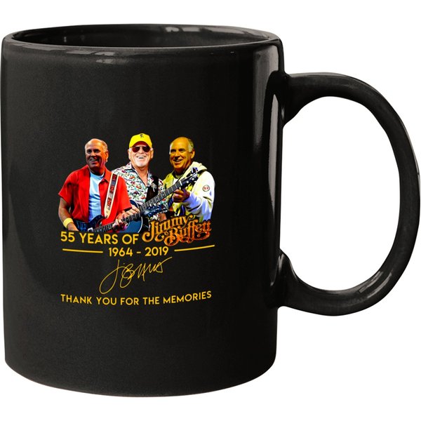 55 Years Of Jimmy Buffett Mugs-image