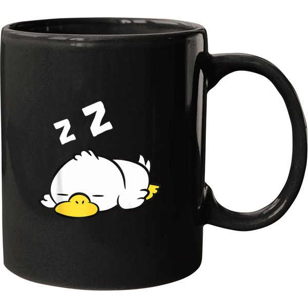Duck Sleeping Funny Tired Duck Pajama Love Ducks Mugs-image