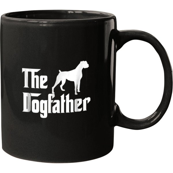 The Dogfather Boxer Dog Lover Gift For Men Dad Mugs