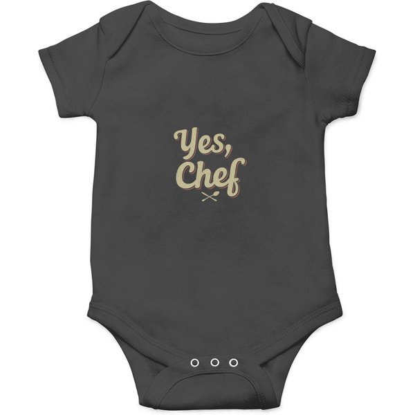 &Quot;Yes, Chef&Quot; The Bear Vintage Typography Onesies-image