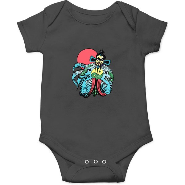 Big Trouble In Little China Lo Pan Front &Amp; Back Onesies-image