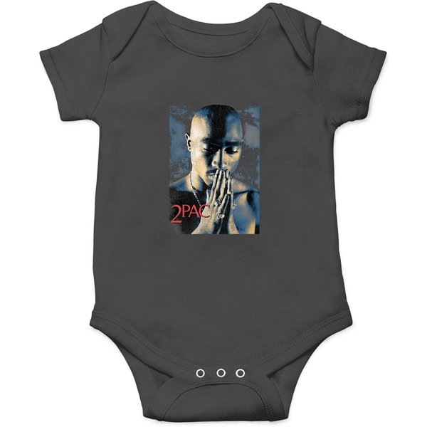 Tupac Grunge Praying Onesies