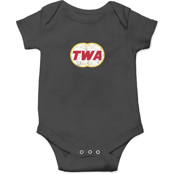 Twa Aviation Airline Vintage Logo Onesies-image
