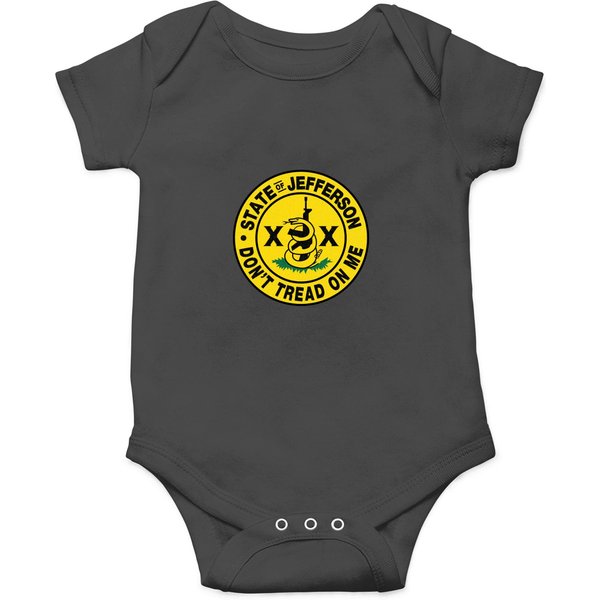 State Of Jefferson Don_T Tread On Me Onesies-image