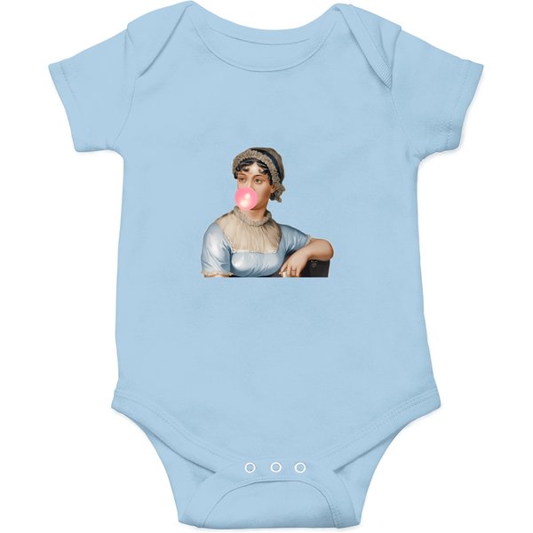 Jane Austen- Obstinate Headstrong Girl Onesies-image