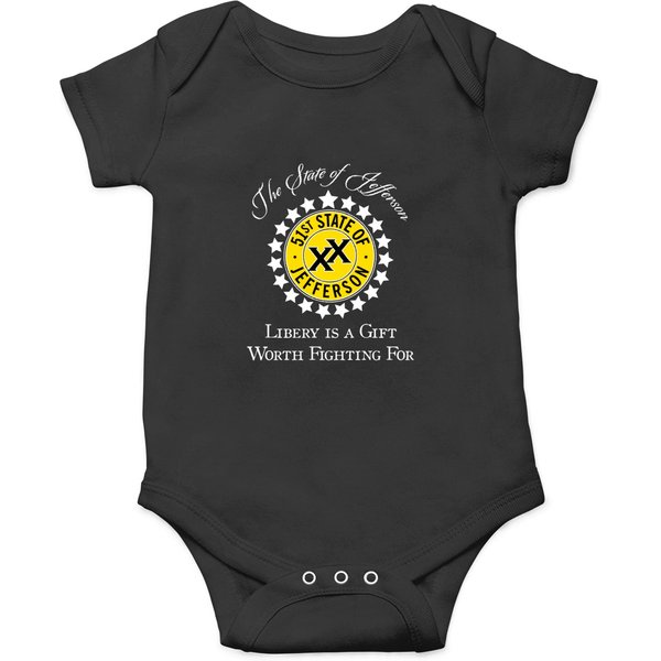 State Of Jefferson Liberty Is A Gift Worth Fighting For Onesies-image