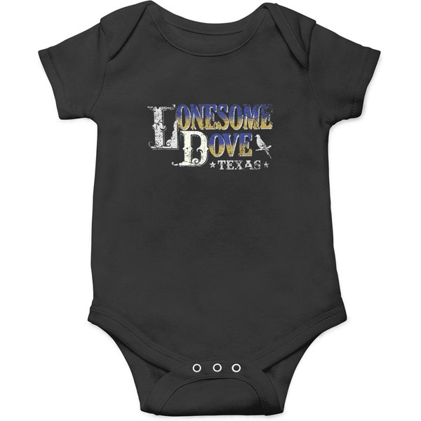 Lonesome Dove, Weathered Board Distressed Onesies-image