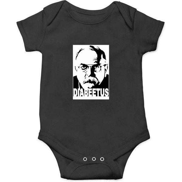 Diabeetus Wilford Brimley Meme Simple Vintage Unisex Best Cool T-Shirt Onesies-image