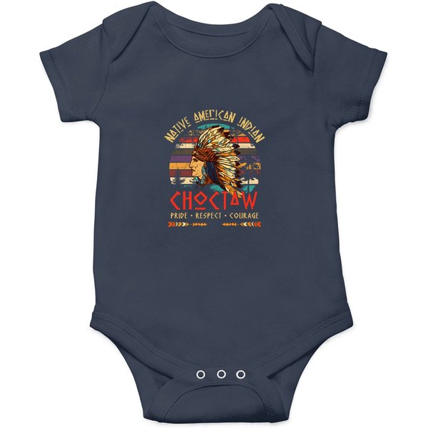 Choctaw Native American Indian Pride Indigenous Tribe T Onesies-image
