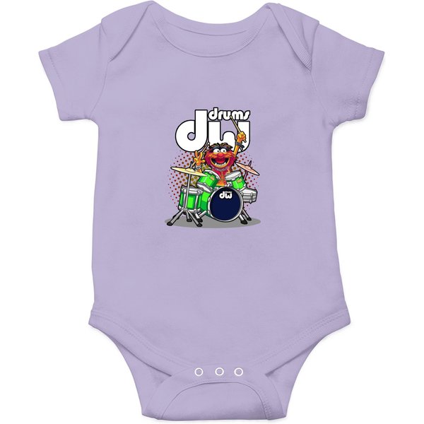Animal Drummer Dw Green Drums Classic Onesies