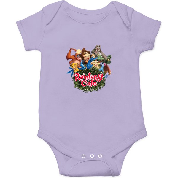 Sweet Food In Rainforest Cafe 2 Restaurant Onesies-image