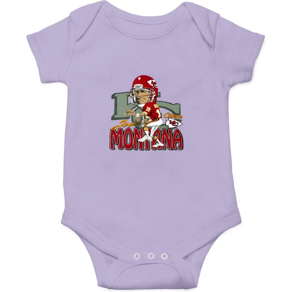 Vintage Joe Montana #19 Kanas City Chiefs Onesies